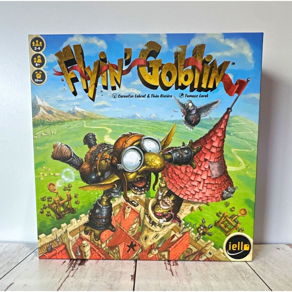 IELLO Flyin' Goblin Fantasy Board Game Catapult 2-4P Ages 8+ 2019 51664 NEW